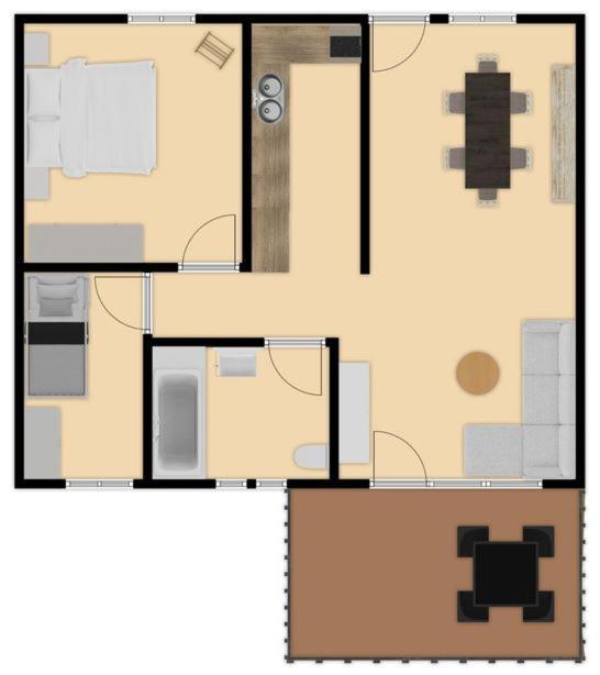 Familie Meys Chalets - Chalet 249 - La Boverie Rendeux Kültér fotó